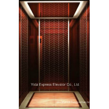 Rose Gold Mirror Stainless Steel Home Elevator